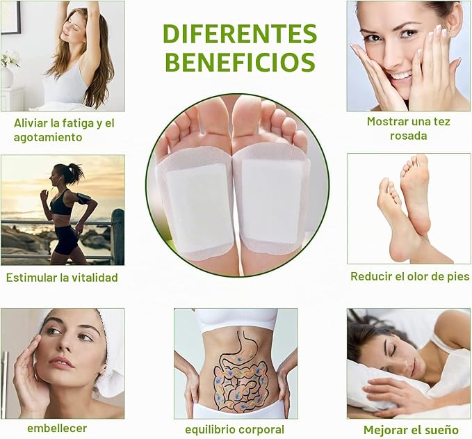 OFERTA !!!!  3 PACKS DE PARCHES PARA PIES - 30 UNIDADES